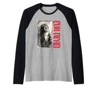 Evil Dead Burn Horror Film Alice Sorriso Halloween Maglia con Maniche Raglan