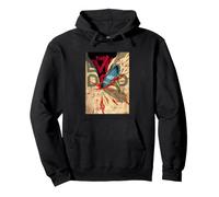 Evil Dead Horror Ash Williams sanguinosa Motosega Halloween Felpa con Cappuccio