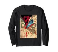 Evil Dead Horror Ash Williams sanguinosa Motosega Halloween Maglia a Manica