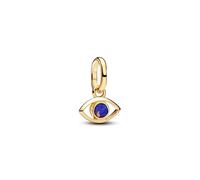 Evil Eye 14k Gold-Plated Mini Dangle with Imitazione Lapislazzuli