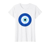 Evil Eye Greco Maglietta con Stampa Grafica Economica