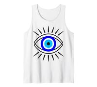 Evil Eye in Nazar Simbolo Grafico: Un'arte Spirituale Moderna Canotta