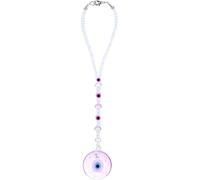 Evil Eye, ornamento da appendere all'auto, ciondolo a forma di occhio blu malvagio, per specchietto retrovisore, decorazione per auto, accessorio per finestra, porta, balcone (stile carino)
