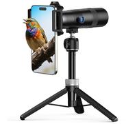 Evil Eye Teleobiettivo 30X con Treppiede, Obiettivo per Fotocamera Mobile 4K HD, Struttura in Metallo & Zoom 30X, Compatibile con iPhone & Android, Perfetto per Viaggi & Fotografia Sportiva