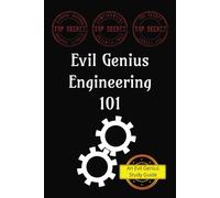 Evil Genius Engineering 101: Funny Novelty Notebook Disguised as a Real Paperback | Adult Joke Gag Gift Prank for Men and Women