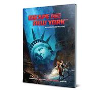 Evil Genius Games Cinematic Adventure: Escape from New York - Libro di espansione RPG da utilizzare con The Everyday Heroes Core Rulebook, compatibile con d20, 5e, libro con copertina rigida di oltre