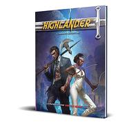 Evil Genius Games Cinematic Adventure: Highlander - Libro di espansione RPG da utilizzare con The Everyday Heroes Core Rulebook, compatibile con d20 5e, viola