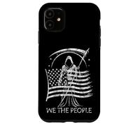 Evil Grim Reaper Death USA Flag We The People angosciato Custodia per iPhone 11