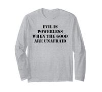 Evil is Powerless When The Good Are Unafraid Save Democracy Maglia a Manica