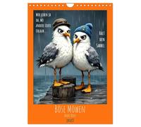 Evil seagulls (Wall Calendar 2027 DIN A4 portrait), CALVENDO 12 Month Wall Calen