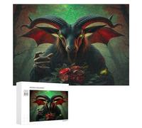 Evil Sheep Puzzle 300 Pezzi Idea Regalo Figlio Adolescente Paisaje Edificio Gioco Educativo Creativo Ragazzi Dai 13 Anni Rilassamento Pressione Ridotta A Scuola 300 PCS