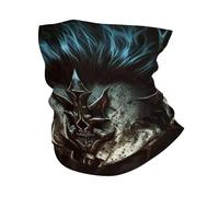 Evil Skull Satanic Dead Dark Uomo Donna Scaldacollo Multifunzione Copricollo Elastico Passamontagna Tubolare per Bici Sci Sport Montagna