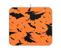 Evil Witch tappetino per piatti accessori da tavolo per piatti da cucina stendibiancheria opaco friggitrice ad aria resistente al calore tappetino 16 x 18