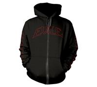 Evile Hell Unleashed Felpa con Cappuccio e Zip Intera Adulto Unisex (PH498)