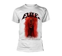 Evile Hell Unleashed White autorizzato Uomo maglietta