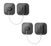 Evilsoul Password Serratura Frigorifero per bambini Serratura Frigorifero di Sicurezza Adulti Serrature Frigorifero di Sicurezza 2PCS Armadio Serratura con 3M Forte Adesivo per Cassetto Frigorifero