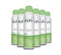 EVIN FEMME - Deodorante Donna Spray 48H Fresh, 6x150ml