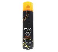 EVIN GOLD Lacca per Capelli, Fissaggio Extra Forte, con Olio di Argan e Semi di Lino, 400ml