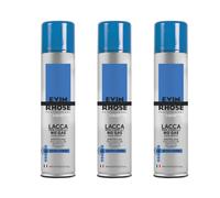 Evin rhose 3pz Lacca fissaggio extra forte strong no gas per capelli 400ml Blu
