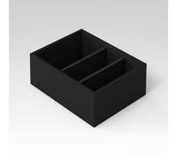 evineo ineo Divisorio interno per estraibile inferiore di mobili sottolavabo, BE0737BM, ineo5 evo nero [Mobili da Bagno > Accessori per Mobili da Bagno]
