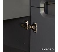 evineo ineo set di cerniere per colonna, 4 pezzi, BL000046, ineo4; ineo5 [Mobili da Bagno > Ricambi per Mobili da Bagno]