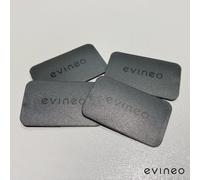 evineo ineo tappi di copertura per mobile sottolavabo, 4 pezzi, BL000013, ineo4; ineo5 antracite [Mobili da Bagno > Ricambi per Mobili da Bagno]