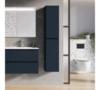 evineo ineo2 colonna con 2 ante, con maniglia incassata, BE0704BL, ineo2 [Mobili da Bagno > Colonne]