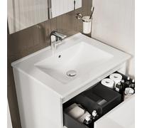 evineo ineo2 lavabo La: 61 P: 46 cm, BE0405WH, ineo2 bianco [Lavabi > Lavabi da Incasso]