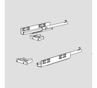 evineo ineo2 set di guide estraibili per mobile (per 1 scomparto estraibile), sistema di estrazione Hettich, BL001306, ineo2 [Mobili da Bagno > Ricambi per Mobili da Bagno]