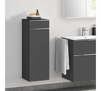 evineo ineo4 mobiletto laterale con 1 cassetto, 1 anta, con maniglia, BE0209AN, ineo4 [Mobili da Bagno > Mobili Complementari]