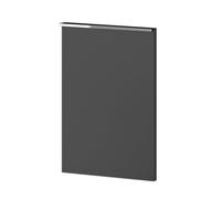 evineo ineo4 set frontale anta per mobile con maniglia a profilo La: 40 cm, 1 anta, battuta a sinistra, BL000284, ineo4 antracite opaco [Mobili da Bagno > Ricambi per Mobili da Bagno]