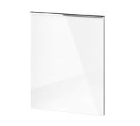 evineo ineo4 set frontale anta per mobile con maniglia a profilo La: 49 cm, 1 anta, battuta a sinistra, BL000307, ineo4 bianco finitura a specchio [Mobili da Bagno > Ricambi per Mobili da Bagno]