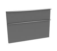 evineo ineo4 set frontale scomparto estraibile per mobile La: 101 cm, per sistema di estrazione Hettich, con 2 scomparti estraibili, per maniglie a profilo, BL000905, ineo4 antracite opaco [Mobili da 