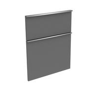 evineo ineo4 set frontale scomparto estraibile per mobile La: 61 cm, per sistema di estrazione Hettich, con 2 scomparti estraibili, per maniglie a profilo, BL000857, ineo4 antracite opaco [Mobili da B