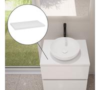 evineo ineo5 evo top La: 60,5 A: 3,2 cm, BE0962WH, ineo5 evo [Mobili da Bagno > Top]