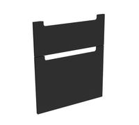 evineo ineo5 frontale scomparto estraibile per mobile 100 cm, per sistema di estrazione Hettich, con 2 scomparti estraibili, con maniglie incassate, BL000966, ineo5 nero opaco [Mobili da Bagno > Ricam