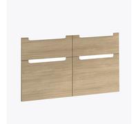 evineo ineo5 set frontale scomparto estraibile per mobile 128 cm, per sistema di estrazione Hettich, con 4 scomparti estraibili, con maniglie incassate, BL000873, ineo5 rovere [Mobili da Bagno > Ricam