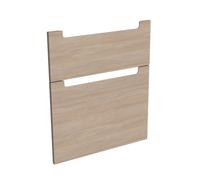 evineo ineo5 set frontale scomparto estraibile per mobile La: 61 cm, per sistema di estrazione Hettich, con 2 scomparti estraibili, con maniglia incassata, BL000861, ineo5 rovere [Mobili da Bagno > Ri