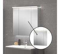 evineo ineo7 set frontale a specchio per armadietto a specchio con 3 ante La: 80 cm, BL001175, ineo7 specchiato [Armadietti a Specchio > Ricambi per Armadietti a Specchio]