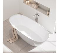 evineo ineo7 vasca da bagno freestanding L: 170 La: 75 A: 57 cm, BE4051WH, ineo7 bianco [Vasche da Bagno > Vasche da Bagno Freestanding]