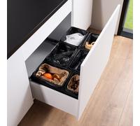 evineo m50 portarifiuti, con coperchio,, EV1057, m50 nero [Portarifiuti > Portarifiuti]