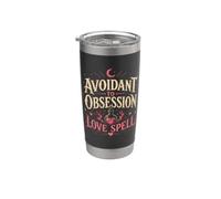 evitante di ossessione incantesimo d'amore scherzo divertente Bicchiere termico in acciaio inox doppia parete