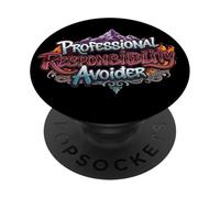 Evitatore di responsabilità professionale - Umorismo divertente anti-lavoro PopSockets PopGrip Adesivo