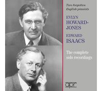 Evlyn Howard-Jo Evlyn Howard-Jones/Edward Isaacs: Two Forgotten English Pia (CD)