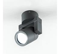 EVN 635015 spot da soffitto, IP54 tondo antracite EVN