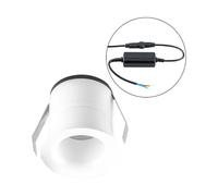 EVN Noblendo LED plafoniera a incasso bianca Ø 5,5 cm EVN