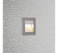 EVN P2140 applique a LED da incasso, 3.000 K, alluminio EVN