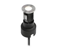 EVN P6721502 Faretto da incasso per pavimento a LED da 12 V, rotondo, 3000 K EVN