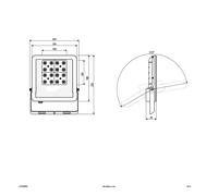 EVN Panthera spot LED esterni IP65 30W 3.000K EVN