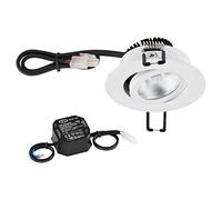 Evn Power-LED - Faretto da Incasso, 3000 K, 8,4 W, Colore: Bianco